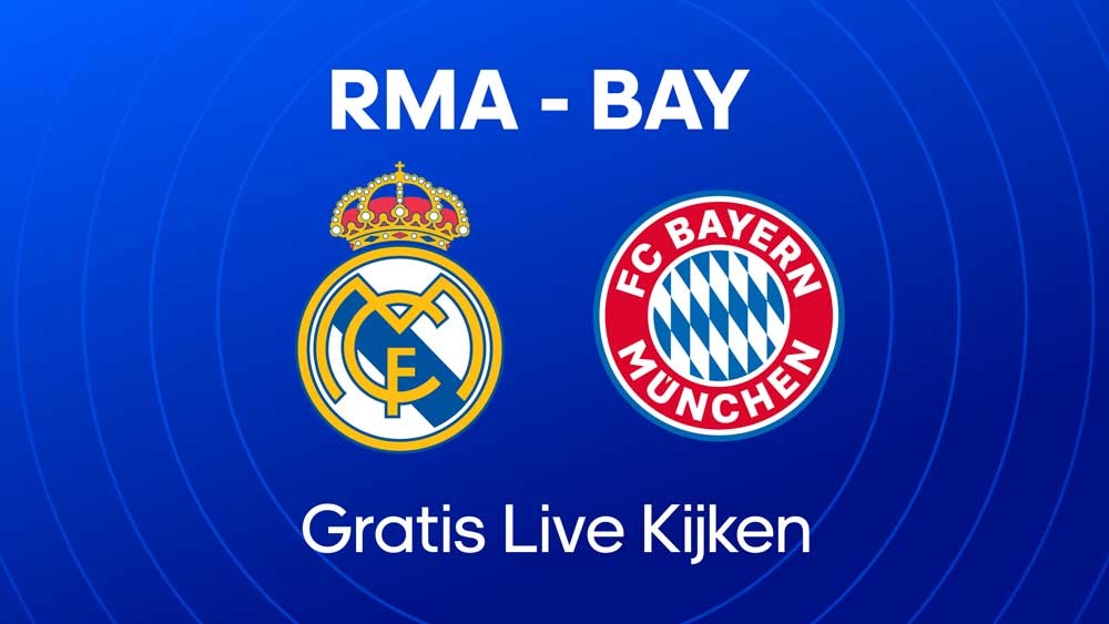 waar je real madrid bayern kunt kijken zonder ziggo