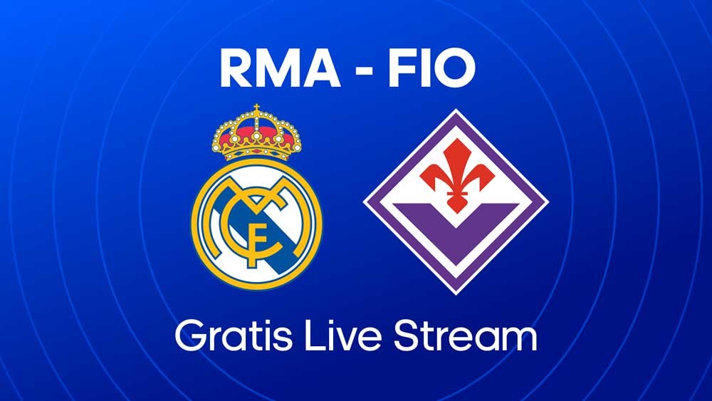 waar je real madrid fiorentina kunt kijken