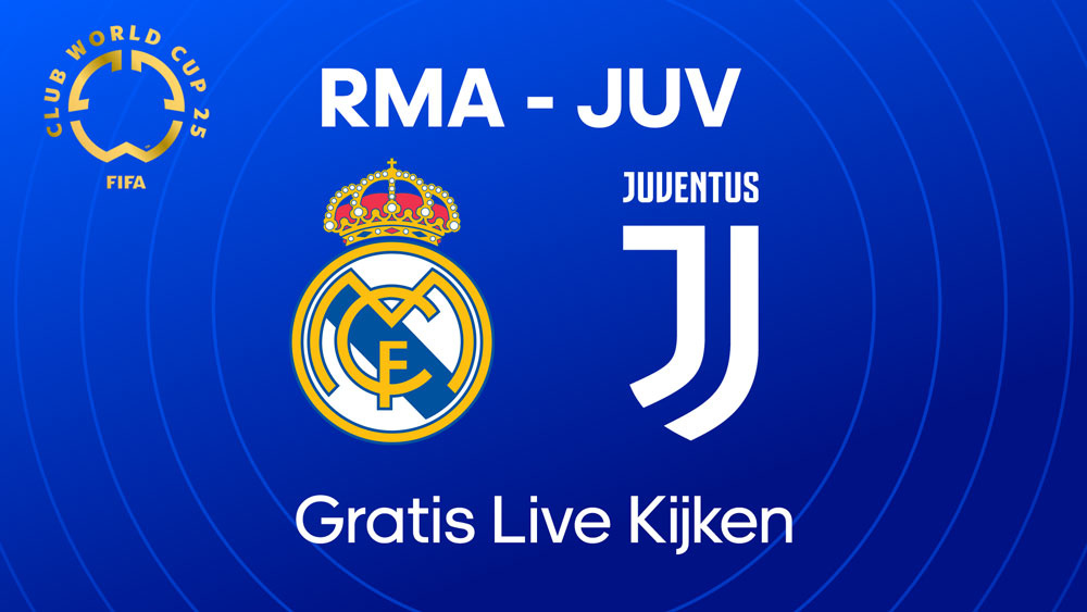 waar je real madrid juventus kunt kijken