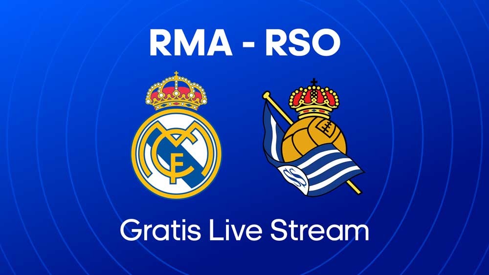 waar je real madrid real sociedad kunt kijken live stream
