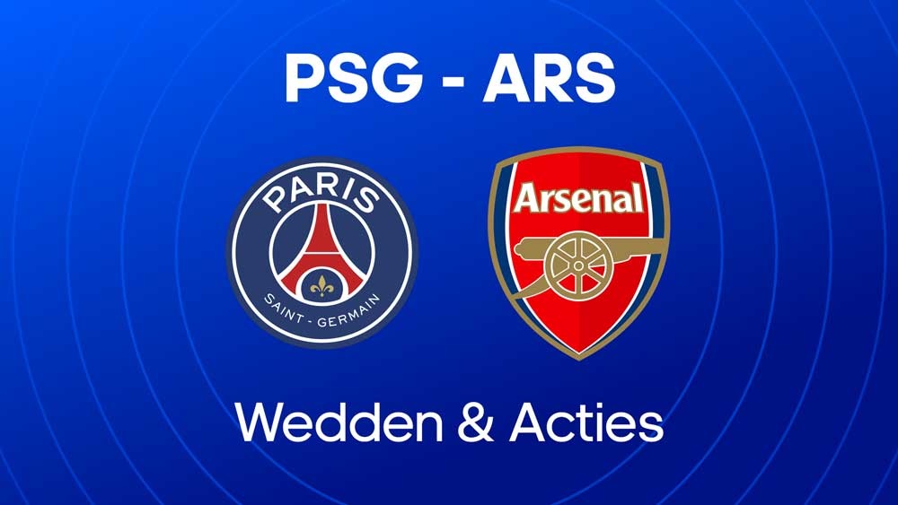 wedden op psg arsenal champions league finale