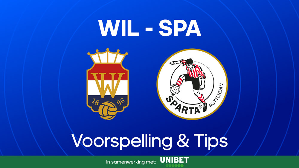 willem 2 sparta rotterdam voorspelling opstellingen