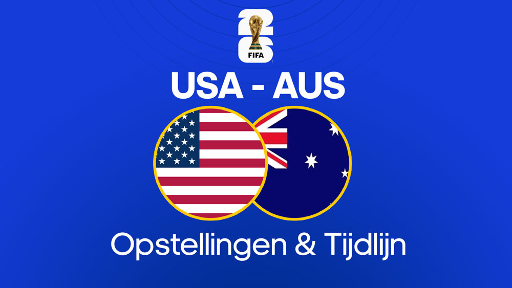 amerikaans voetbalelftal australisch voetbalelftal opstellingen tijdlijn