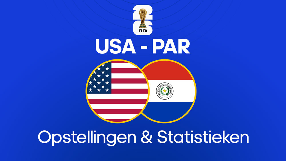 amerikaans voetbalelftal paraguayaans voetbalelftal opstellingen statistieken