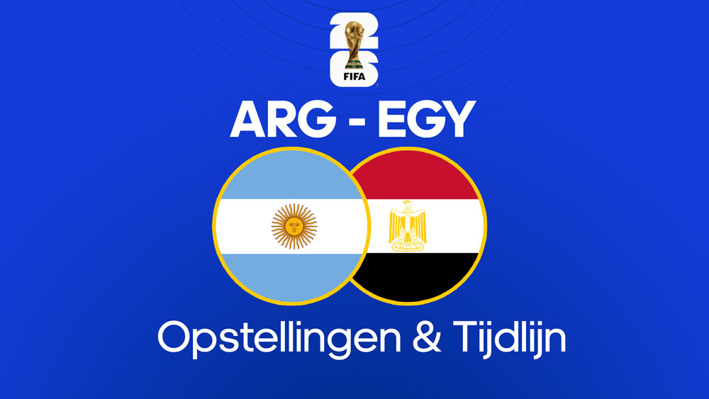 argentijns voetbalelftal egyptisch voetbalelftal opstellingen