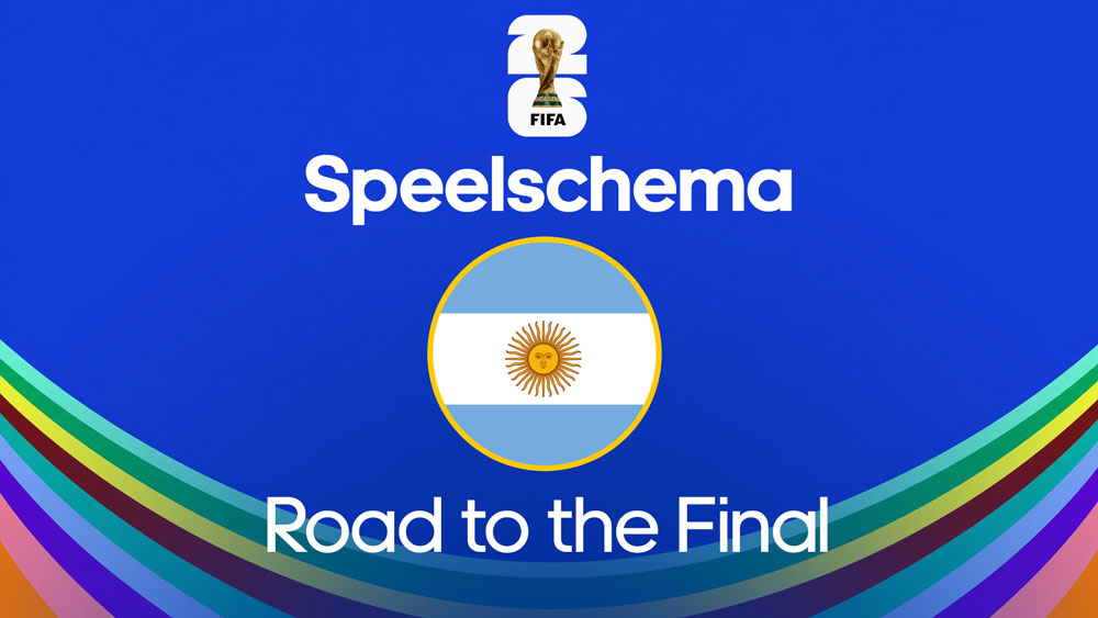 argentinie speelschema road to the final