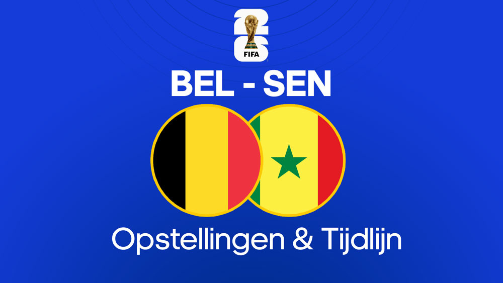 belgisch voetbalelftal senegalees voetbalelftal opstellingen