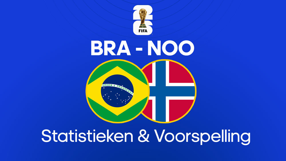 brazilie noorwegen voorspelling statistieken