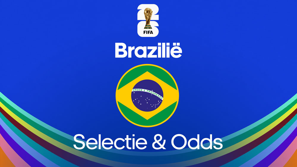 brazilie wk 2026 odds favoriet selectie spelers
