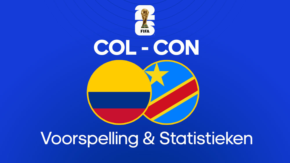 colombia dr congo voorspelling statistieken
