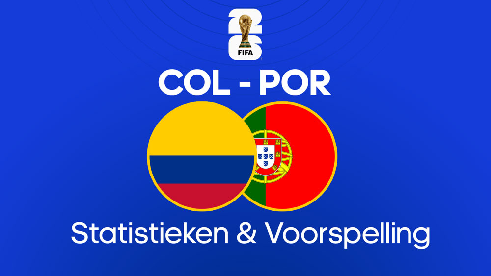 colombia portugal voorspelling statistieken