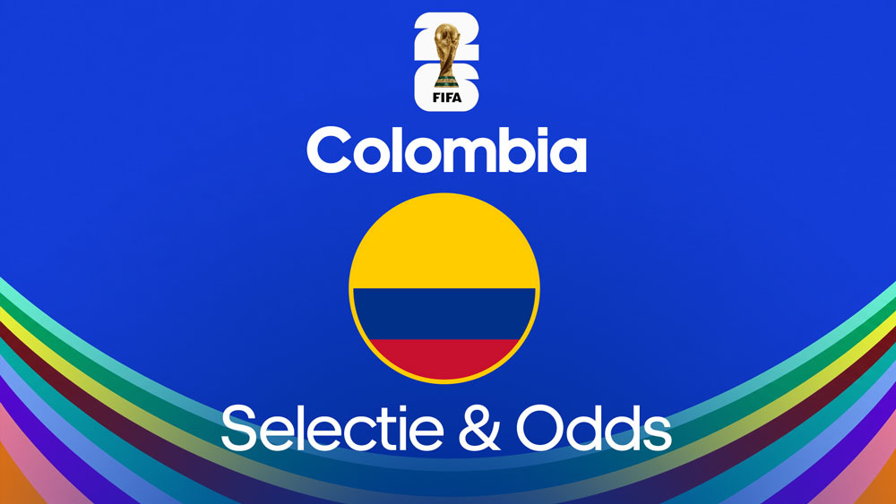 colombia wk 2026 odds wedstrijden selectie