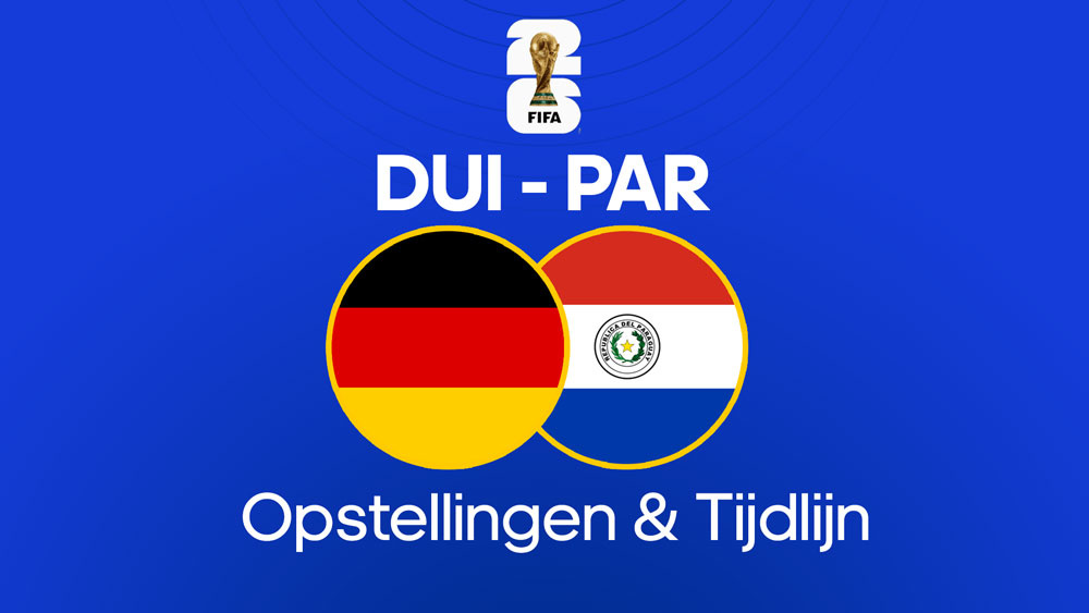 duits voetbalelftal paraguayaans voetbalelftal opstellingen tijdlijn