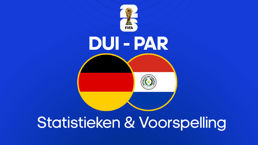 duitsland paraguay voorspelling statistieken