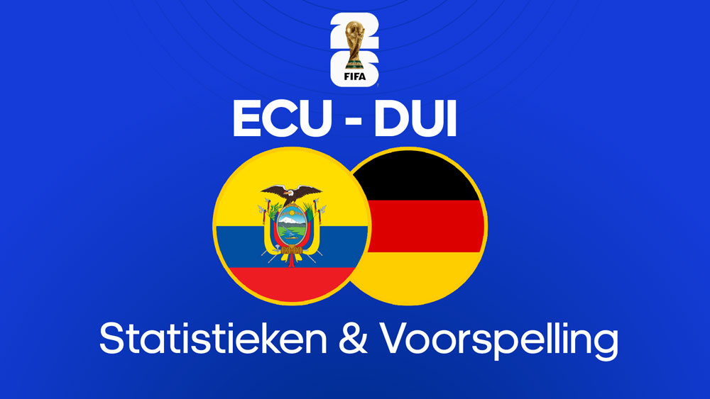 ecuador duitsland voorspelling statistieken