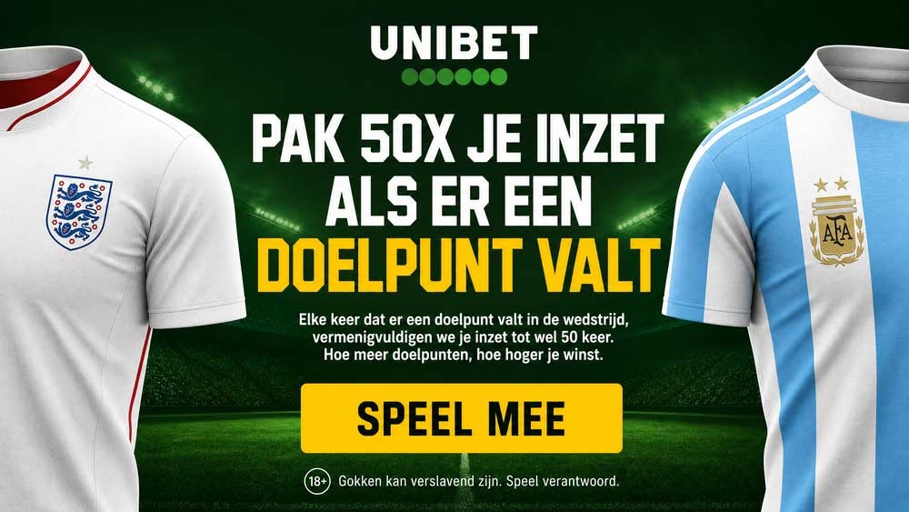 engeland argentinie unibet actie