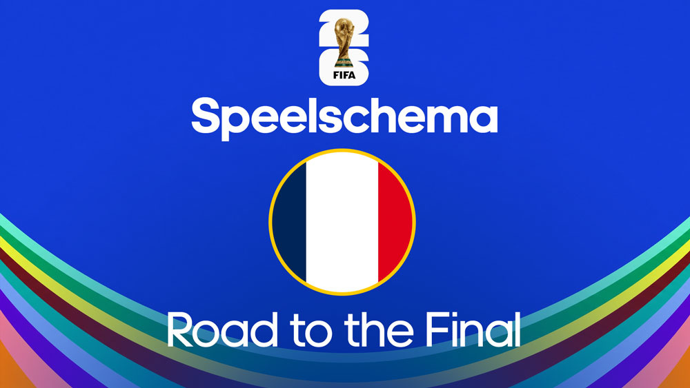 frankrijk speelschema road to the final