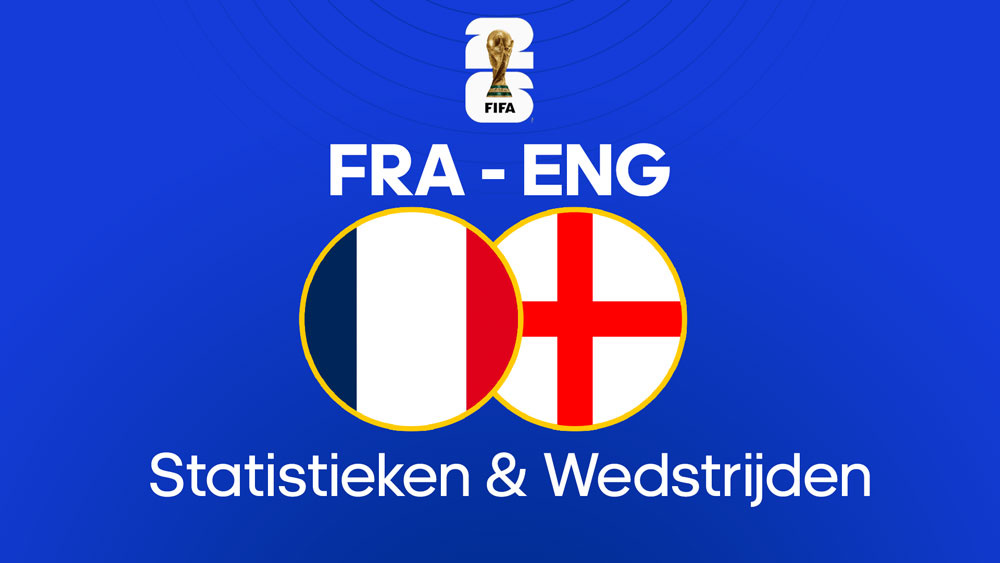 frankrijk engeland statistieken wedstrijden