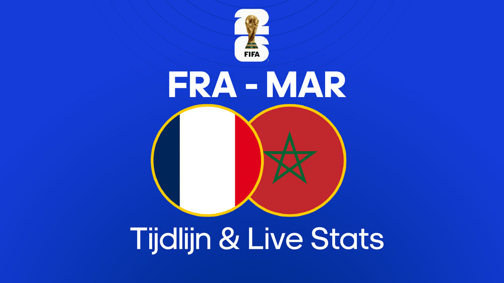 frankrijk marokko tijdlijn live stats