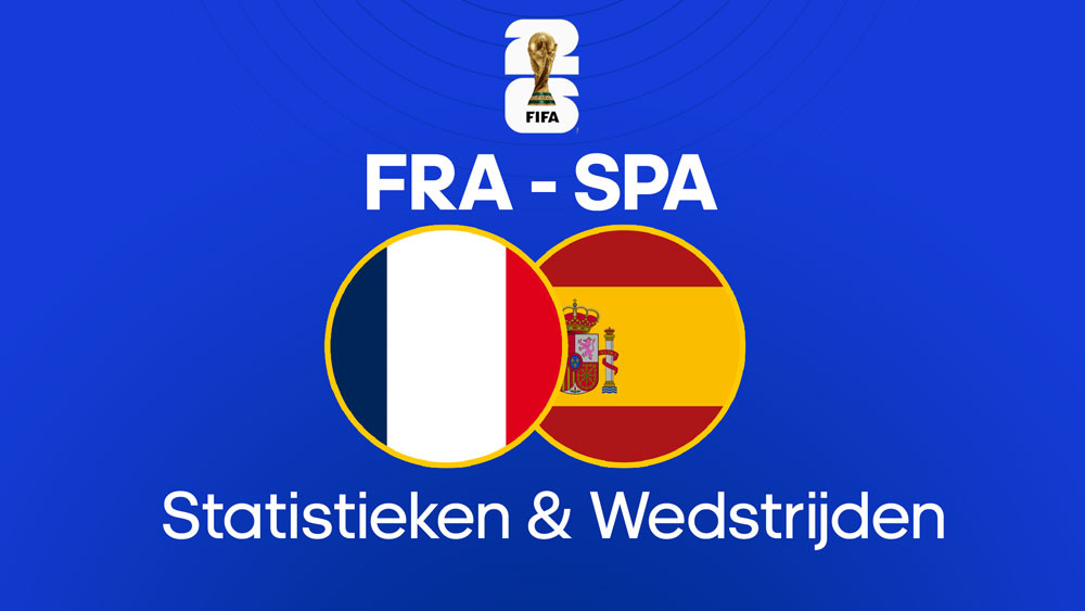 frankrijk spanje statistieken wedstrijden