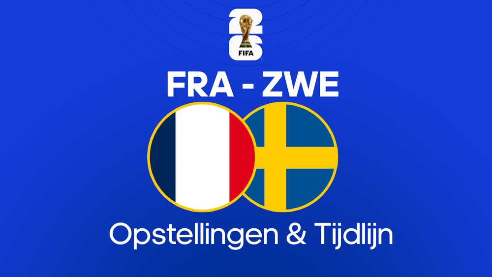 frans voetbalelftal zweeds voetbalelftal opstellingen tijdlijn