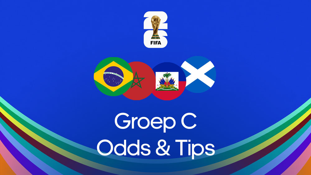 groep c wk 2026 wedstrijden odds stand