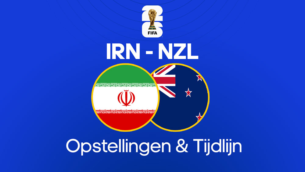 iran nieuw zeeland opstellingen tijdlijn