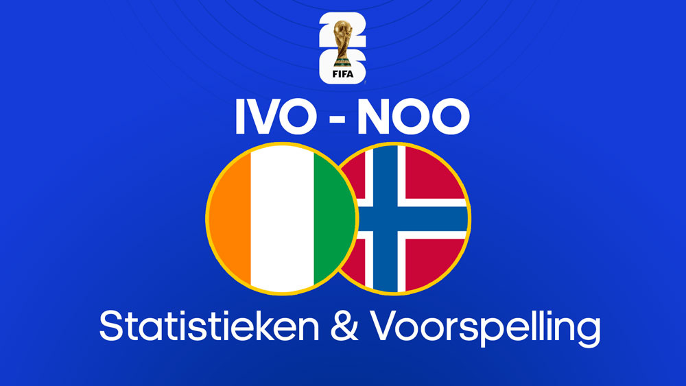 ivoorkust noorwegen voorspelling statistieken