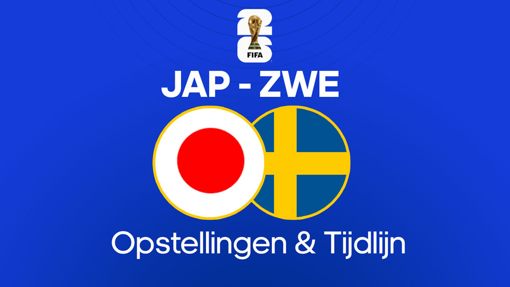 japans voetbalelftal zweeds voetbalelftal opstellingen tijdlijn