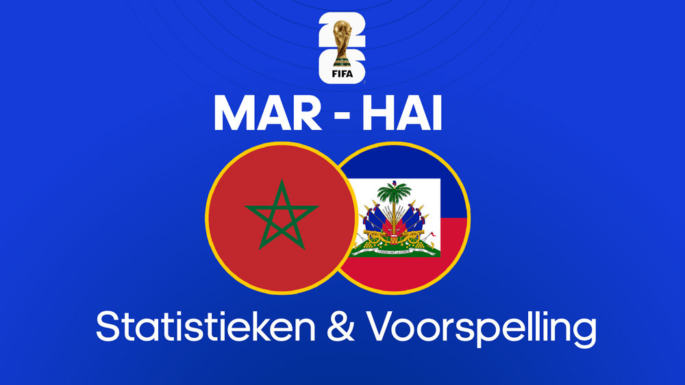 marokko haiti voorspelling statistieken