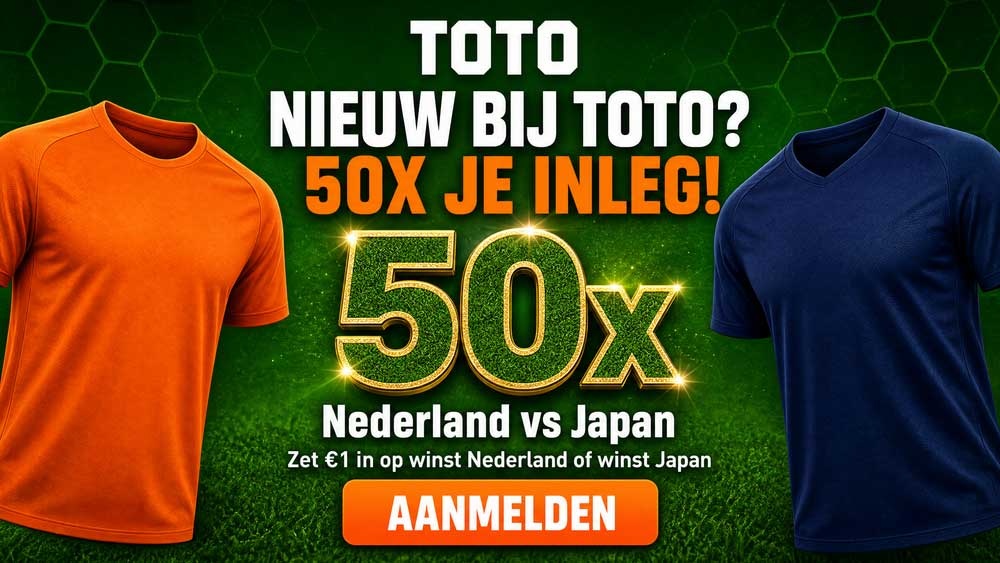 nederland japan toto 50x