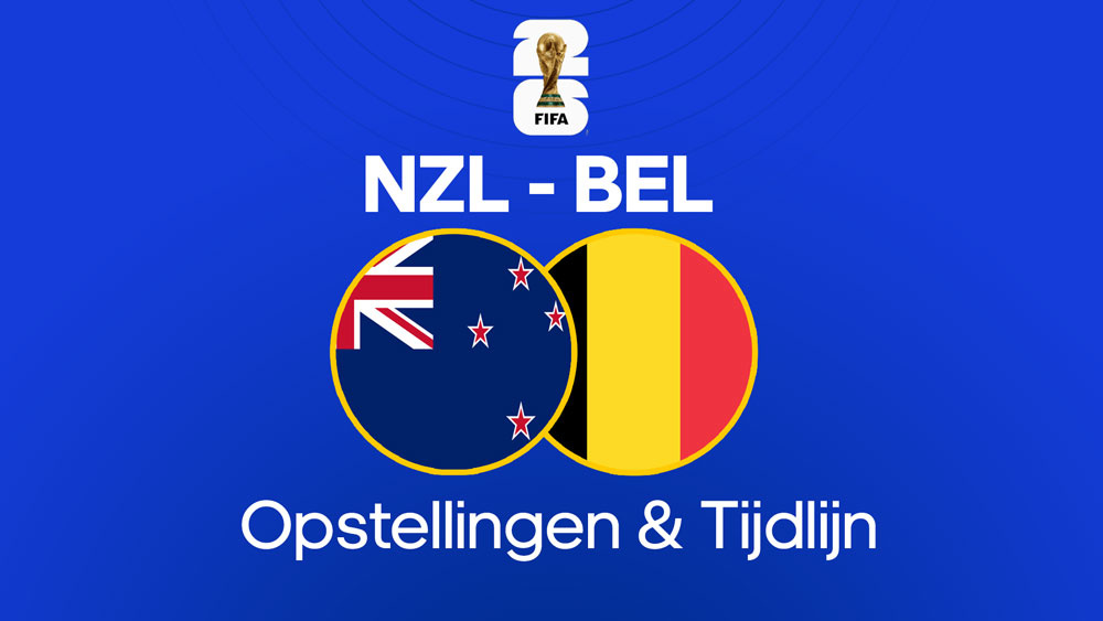 nieuw zeeland belgie opstellingen tijdlijn