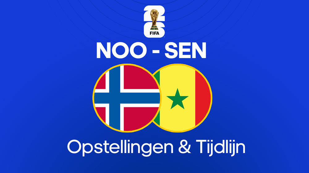 noors voetbalelftal senegalees voetbalelftal opstellingen tijdlijn