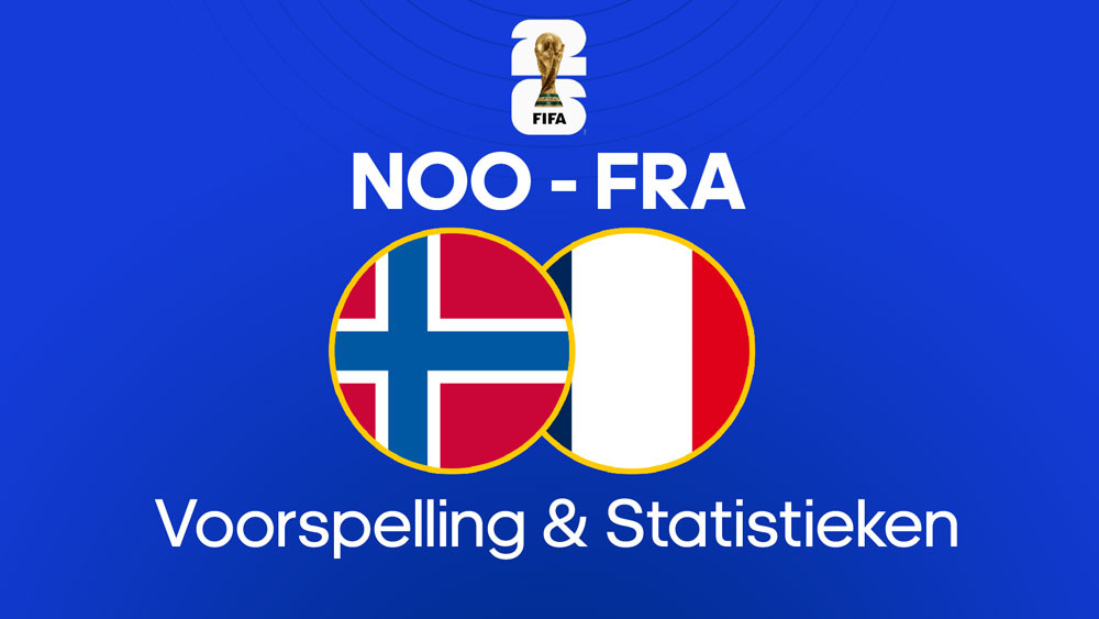 noorwegen frankrijk voorspelling statistieken