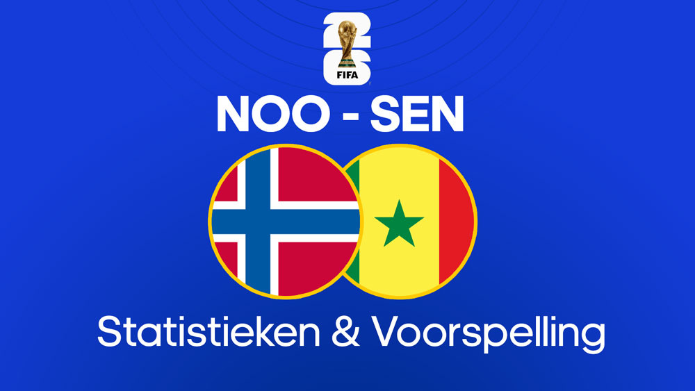 noorwegen senegal voorspelling statistieken
