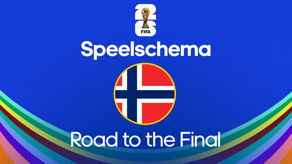 noorwegen speelschema road to the final