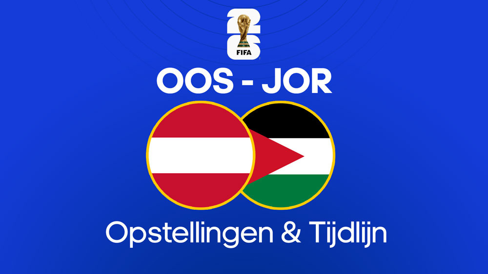 oostenrijk jordanie opstellingen tijdlijn