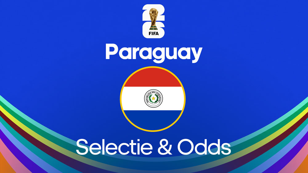 paraguay wk 2026 odds wedstrijden selectie
