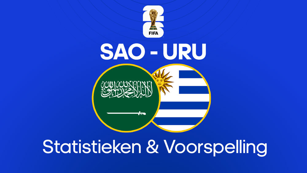 saoedi arabie uruguay statistieken voorspelling