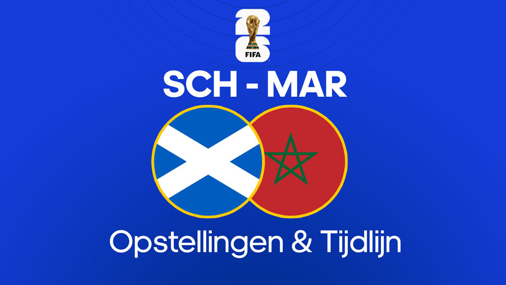 schots voetbalelftal marokkaans voetbalelftal opstellingen tijdlijn