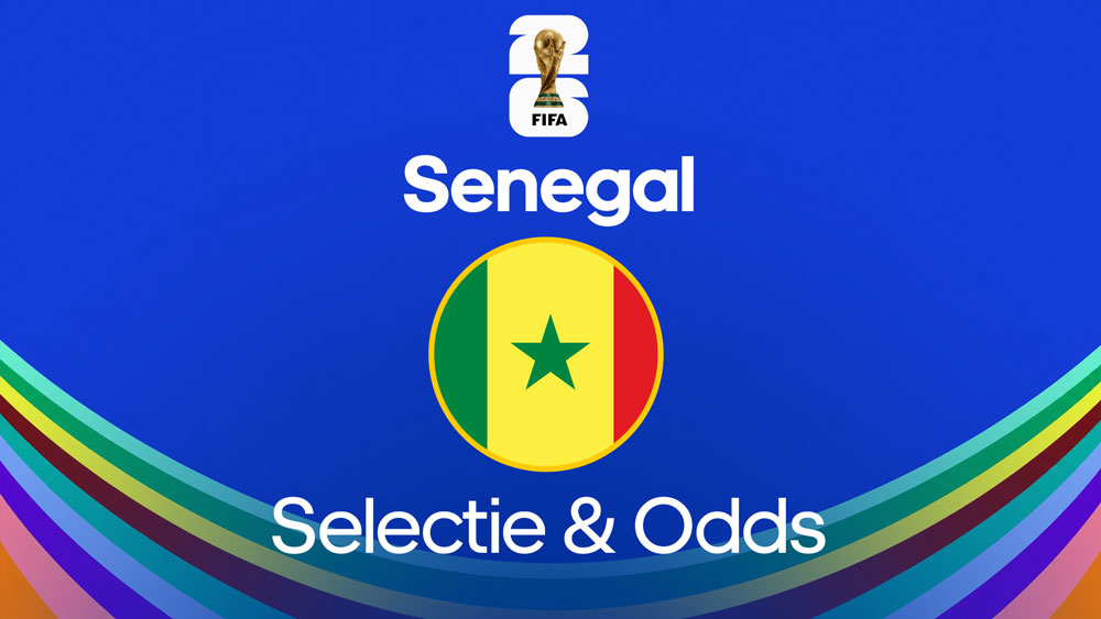 senegal wk 2026 odds wedstrijden selectie
