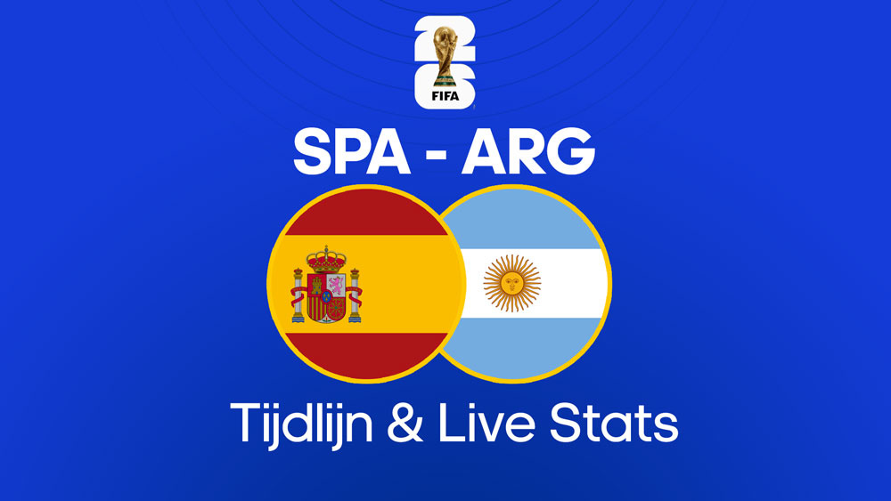 spanje argentinie tijdlijn live stats
