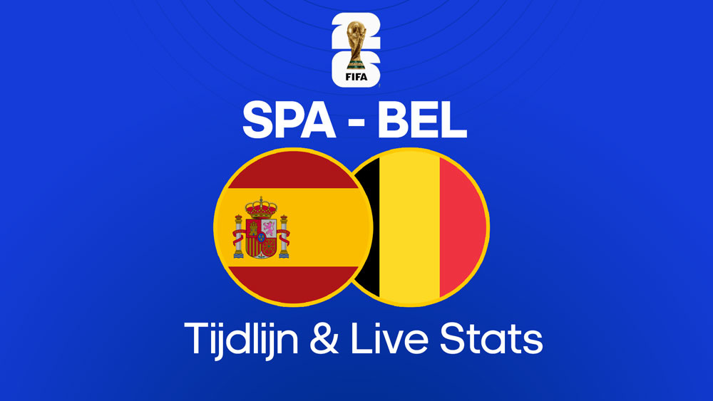 spaans voetbalelftal belgisch voetbalelftal tijdlijn live stats