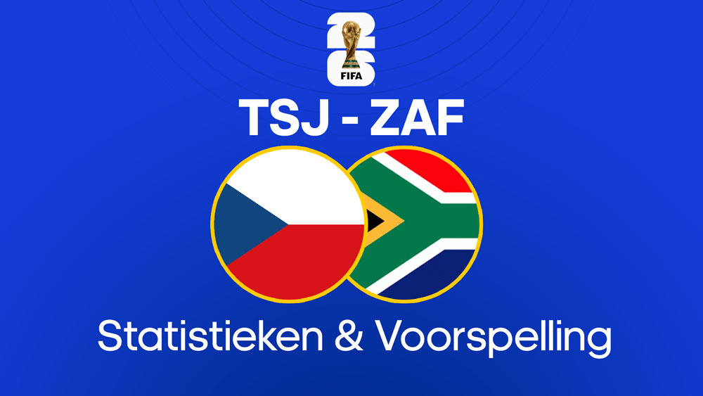 tsjechie zuid afrika voorspelling statistieken