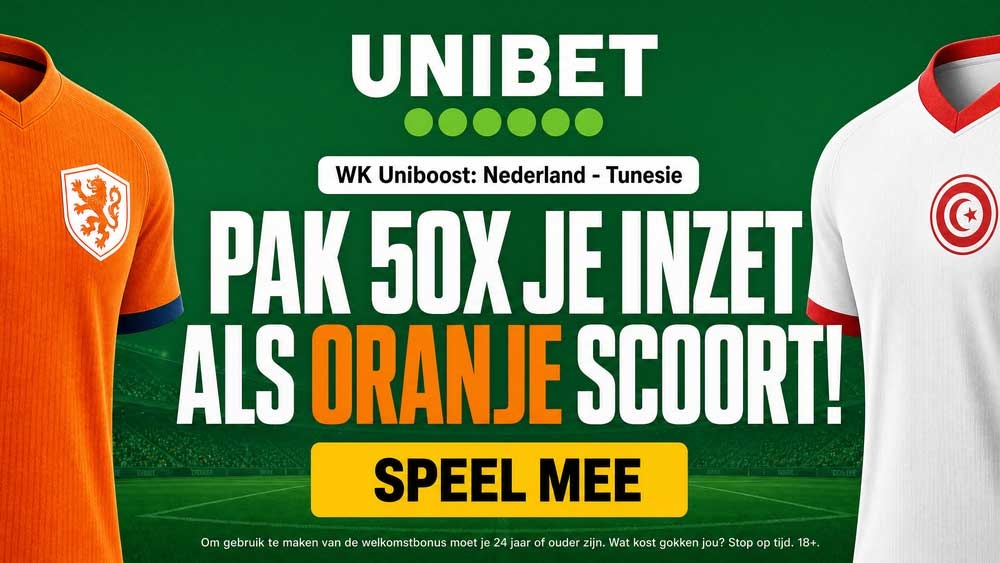 tunesie nederland wk uniboost