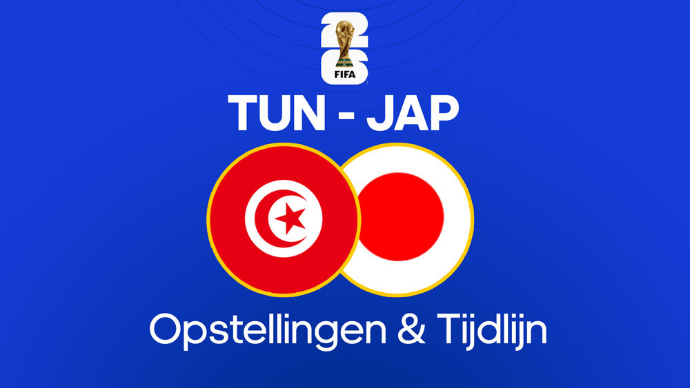 tunesisch voetbalelftal japans voetbalelftal opstellingen tijdlijn