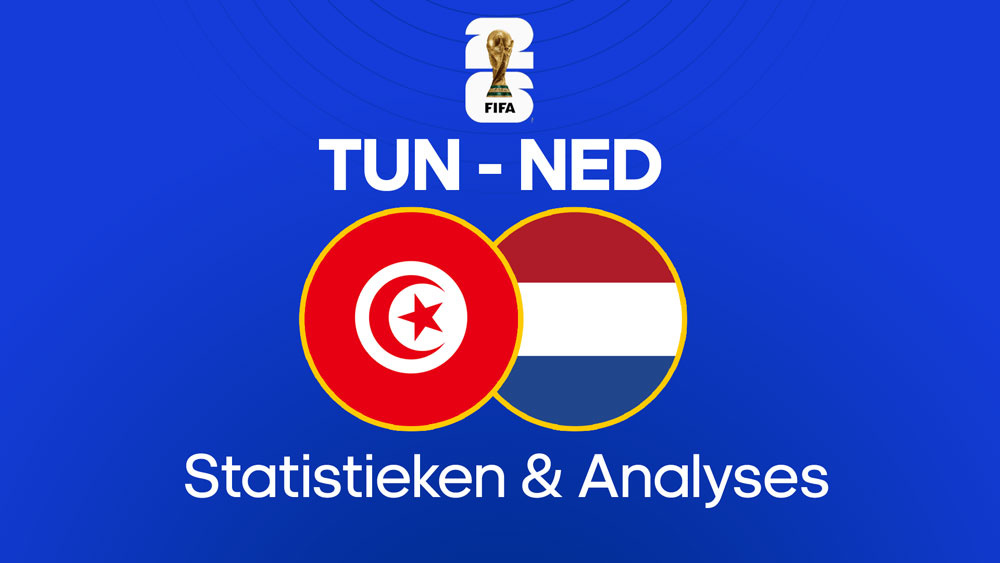 tunesisch voetbalelftal nedelands elftal statistieken analyses