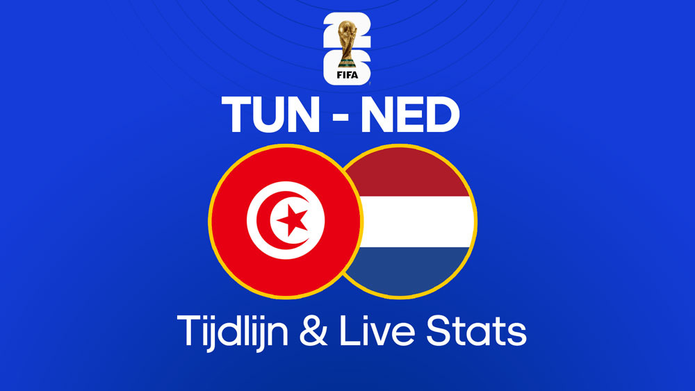 tunesisch voetbalelftal nederlands elftal tijdlijn live stats