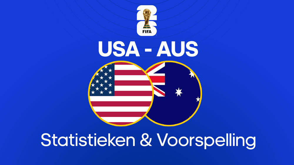 usa australie voorspelling statistieken