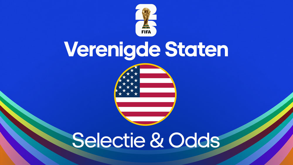 verenigde staten wk 2026 odds wedstrijden selectie poule
